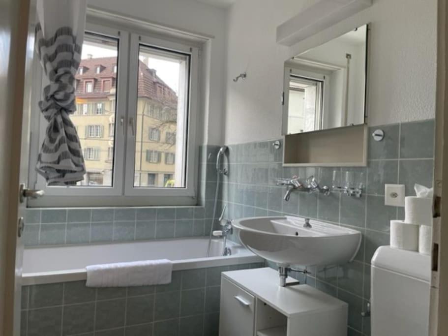 Cozy, Sunny, City Center 1 Bedroom Flat Zúrich Exterior foto